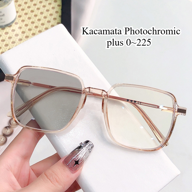 Kacamata baca plus kacamata fotokromik plus0,75/plus 2,25 kacamata pelindung radiasi unisex 019