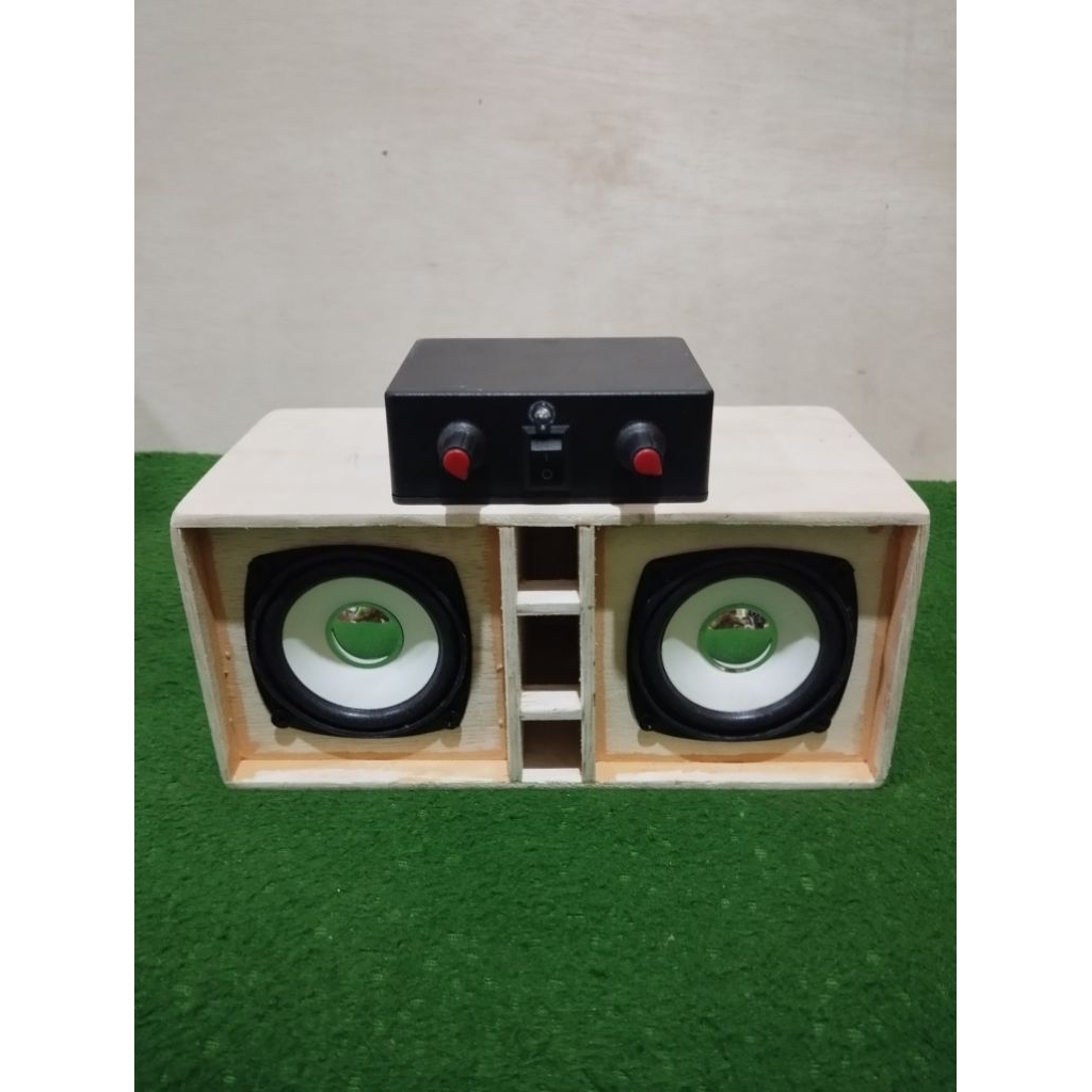 Termurah Paket Sound Miniatur+power mini free kabel aux