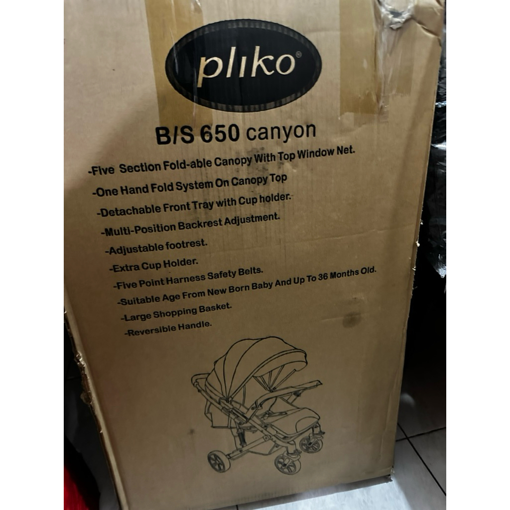 Stroller Pliko B/S 360 Canyon