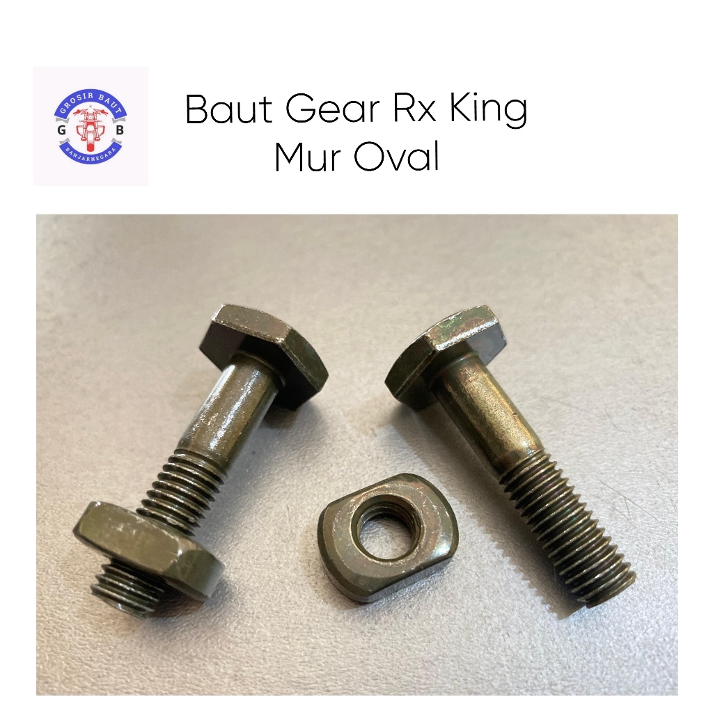 Baut Gear RX King Mur Oval – Baut Gear Belakang Yamaha RX King