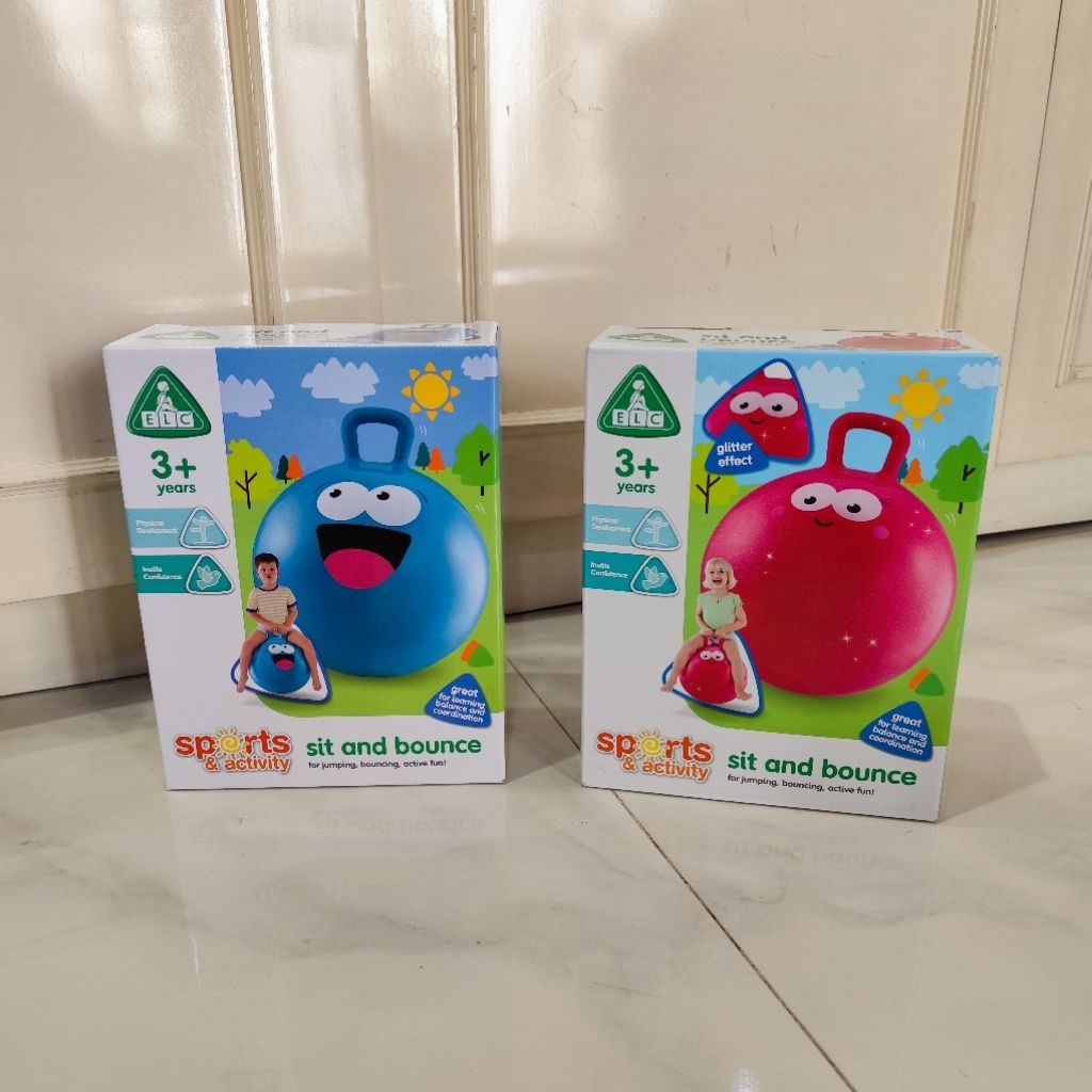 ELC Sports & Activity Sit and Bounce Hopper Hexagon Ball for Jumping and Bouncing - Mainan Bola Lomp