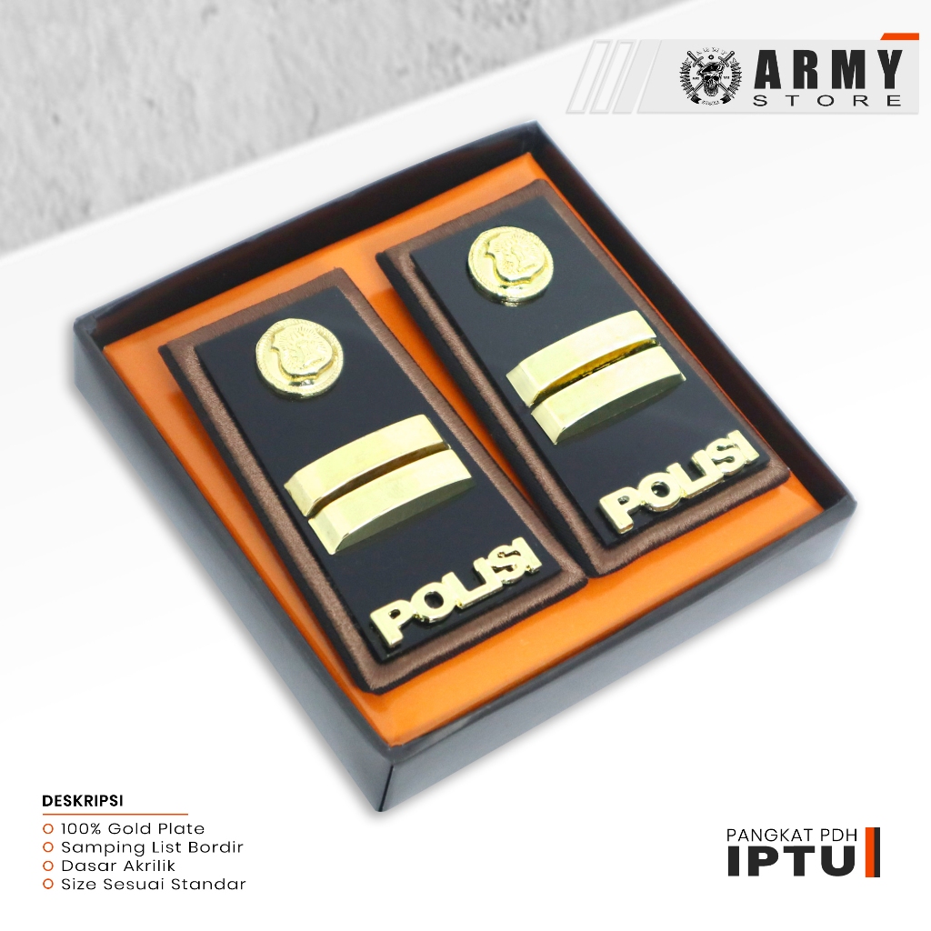 PANGKAT PDH IPTU POLISI / PANGKAT POLRI
