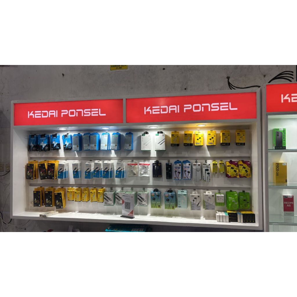 rak dinding accesories hp custom