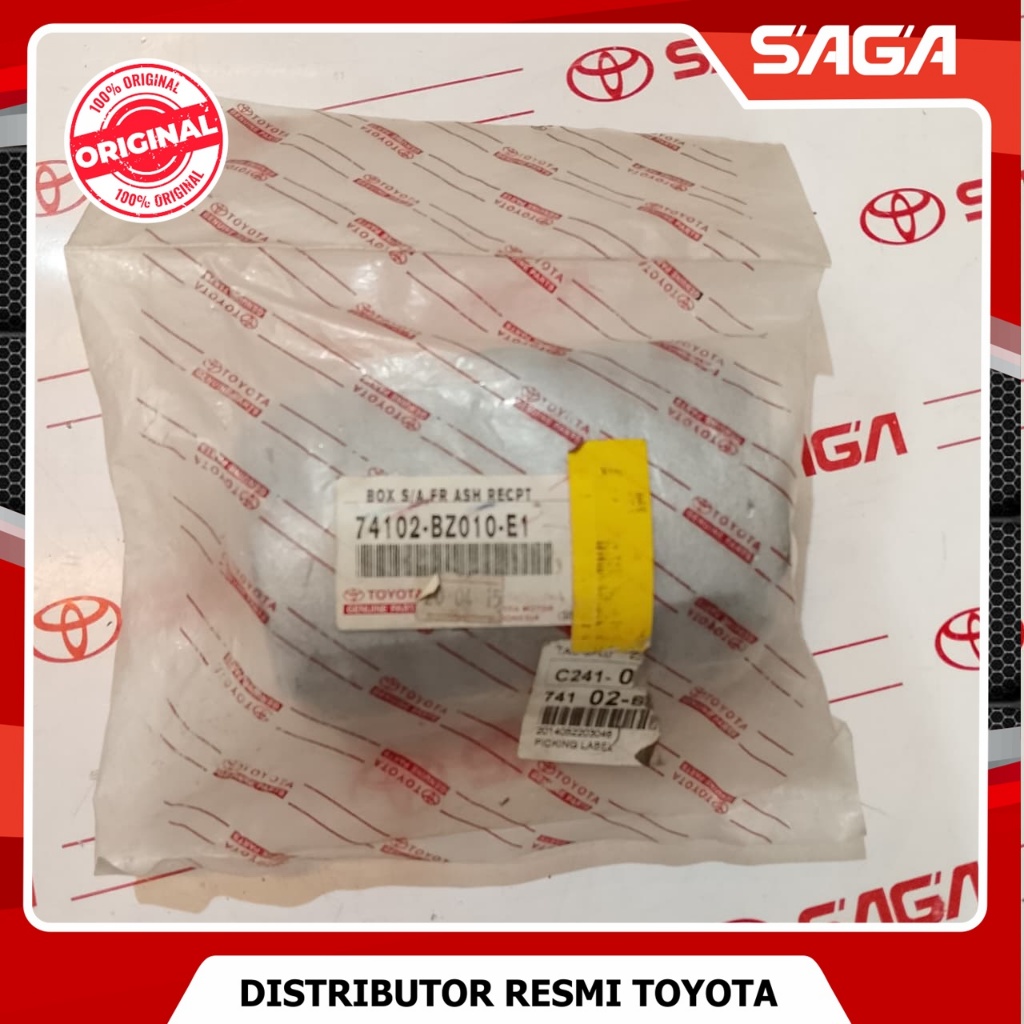 SAGA | Tutup Cover Laci Box Tape Avanza Xenia VVTI 2007-2010 Original Toyota 74102-BZ010-E1