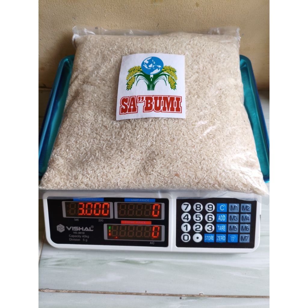 BERAS SUPER ASLI SUKABUMI 3KG