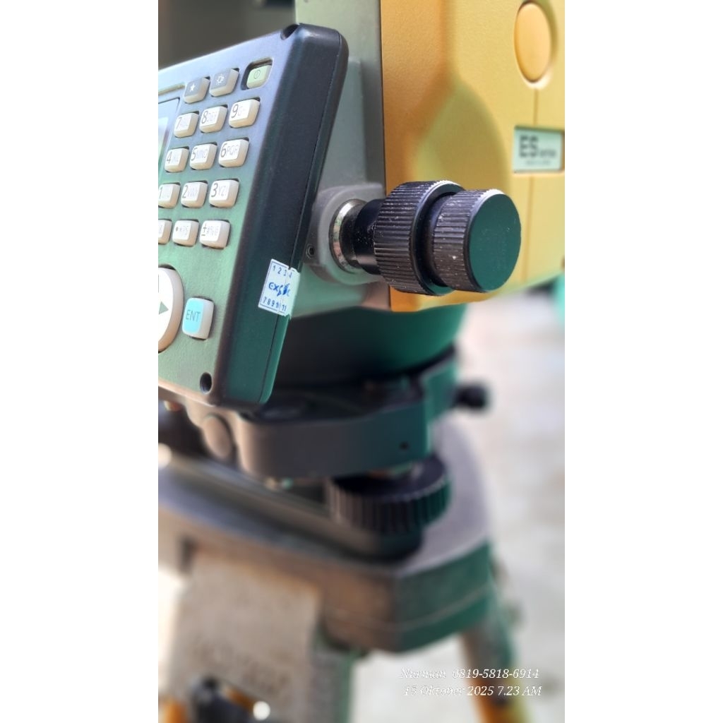 Murah Total Station Topcon ES-105 Second / Bekas lengkap Set