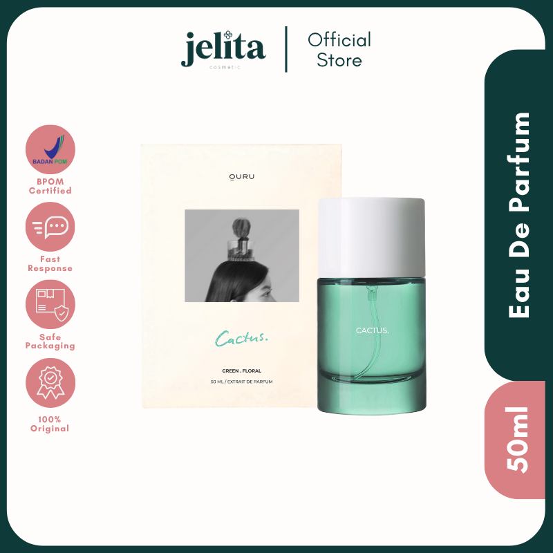 Jelita Cosmetics - Ouru By Skinouru Cactus. Extrait de Parfum 50ml