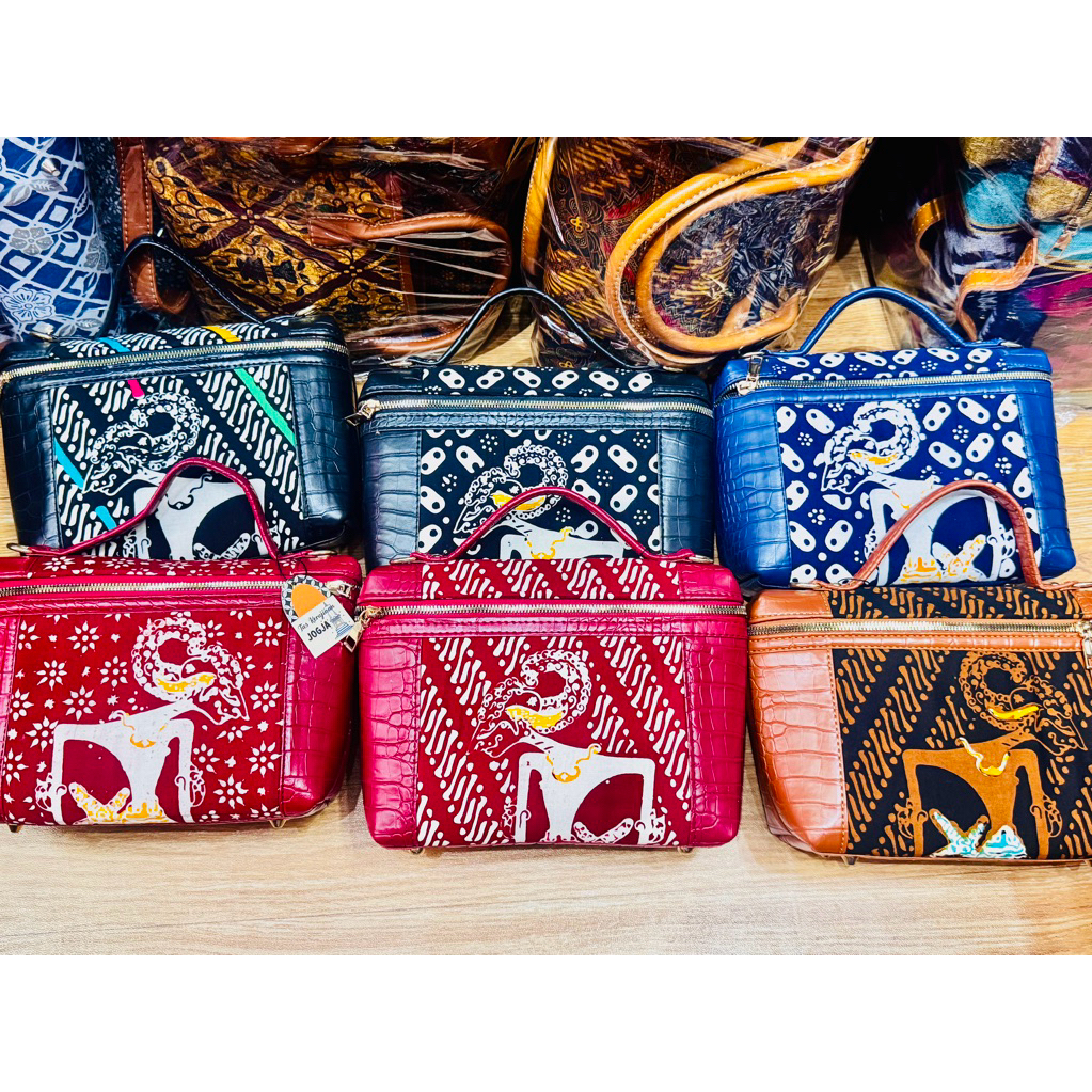 Tas batik croco wayang tali panjang
