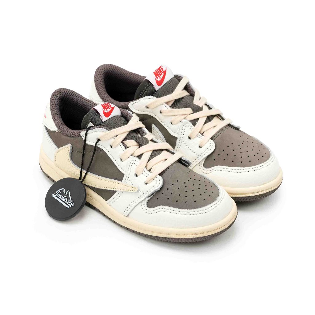 " Baby & Kids " Air Jordan 1 Low Travis Reverse Mocha TD / PS