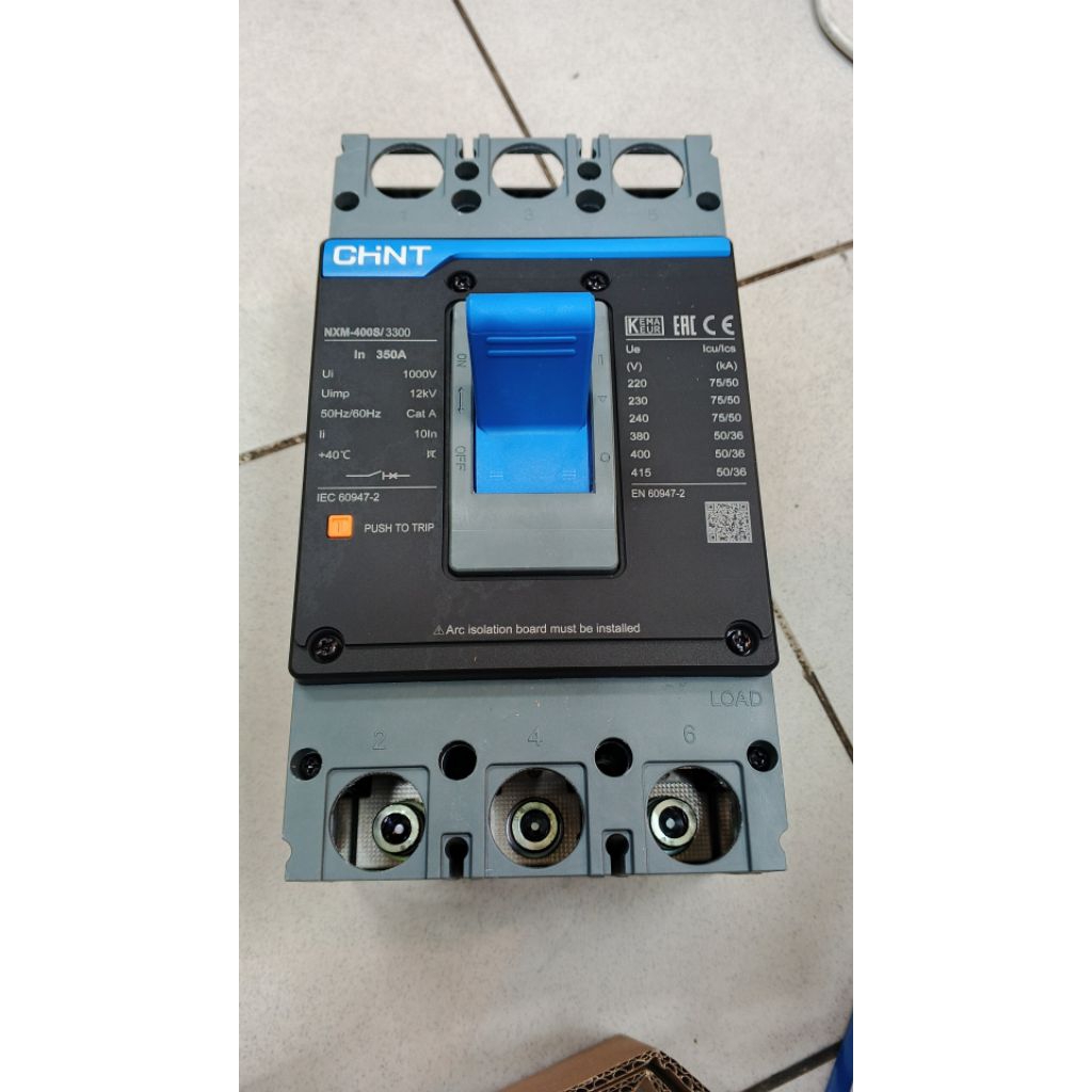 CHINT MCCB SERIES NXM - 63H/3300 50kA 3P 50A