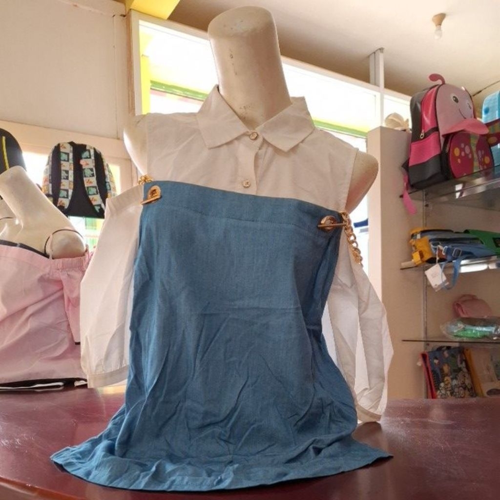 kemeja lengan rantai