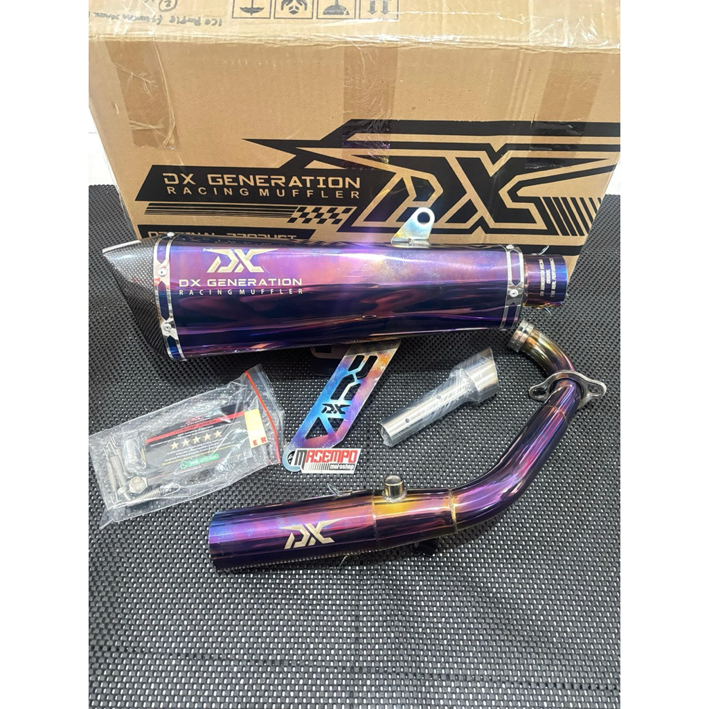 Knalpot XMAX DX GENERATION PURPLE