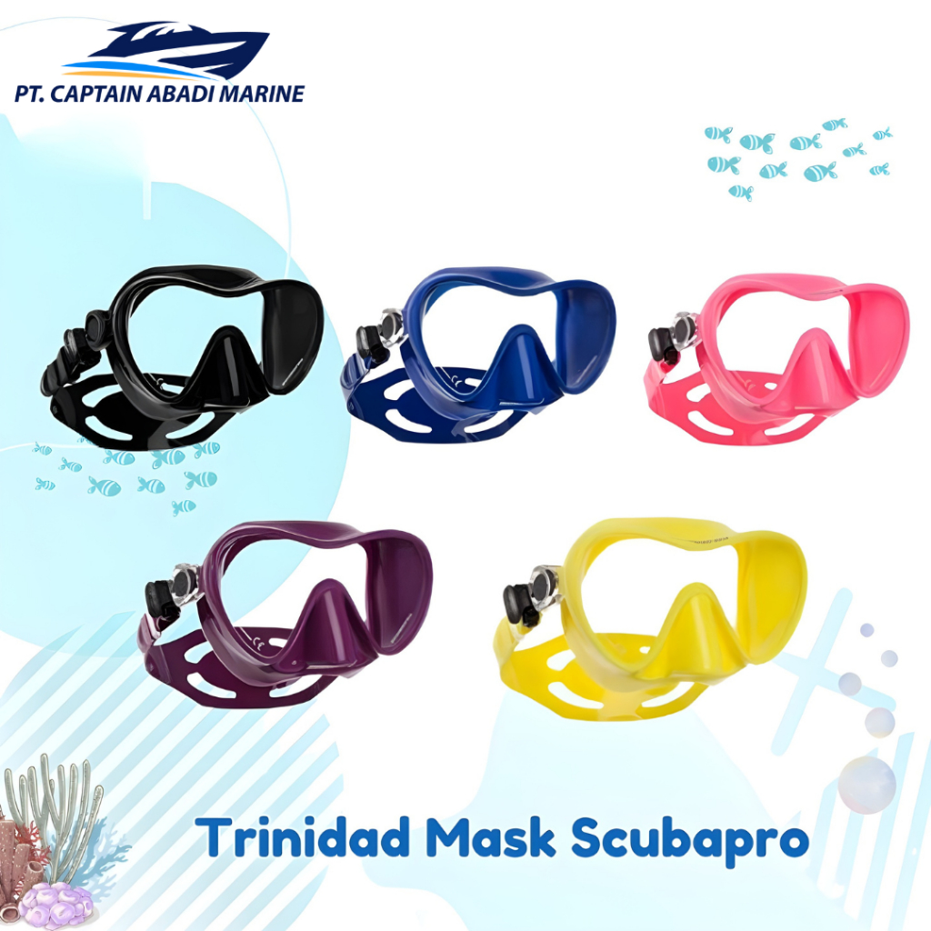 Kacamata Selam Masker Selam Masker Diving SCUBAPRO Trinidad Mask