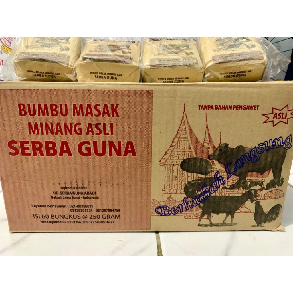 Bumbu serbaguna (gulai) 1dus