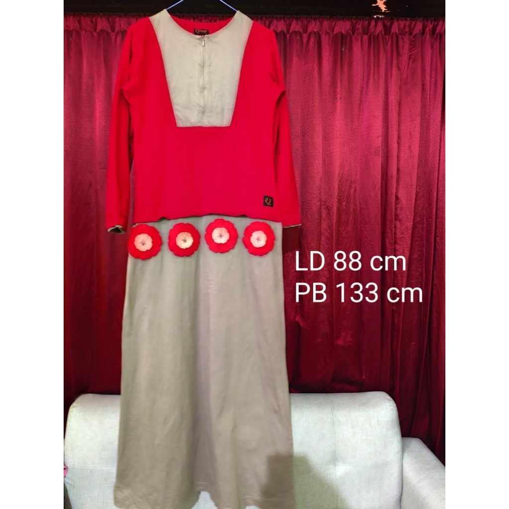 Gamis brand Qirani preloved