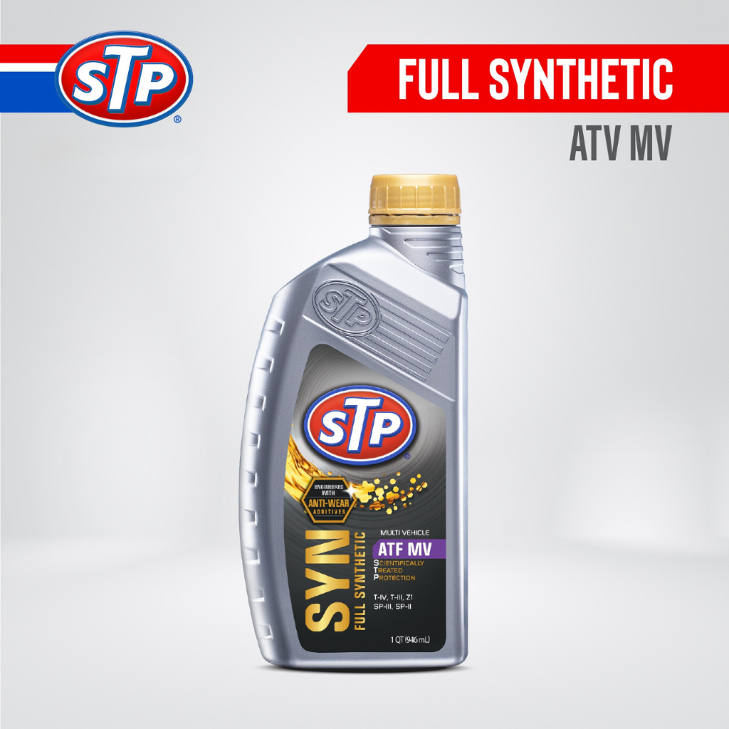 STP - Full Synthetic ATF MV Multi Vehicle Oli Transmisi Matic Mobil