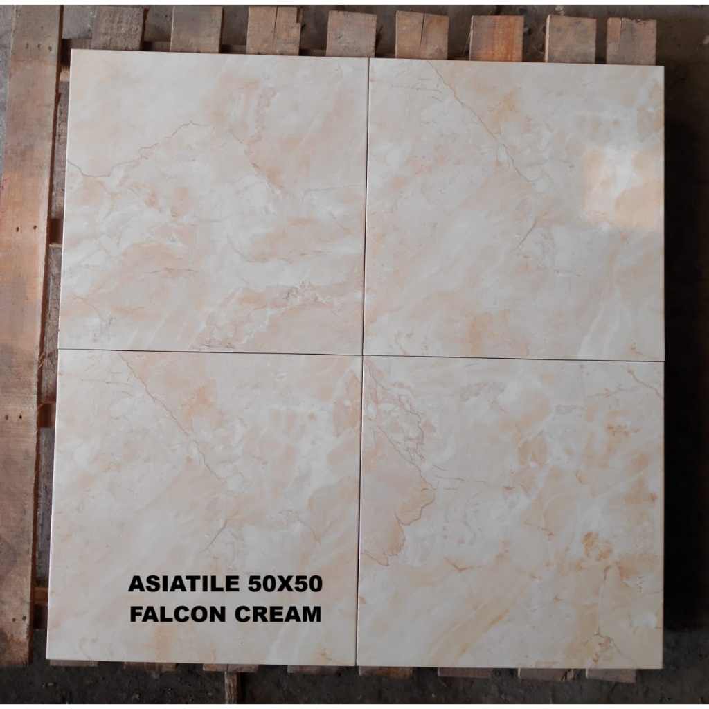 Keramik lantai kilap 50x50 falcon cream keramik lantai 50x50 keramik kilap keramik lantai kilap kera