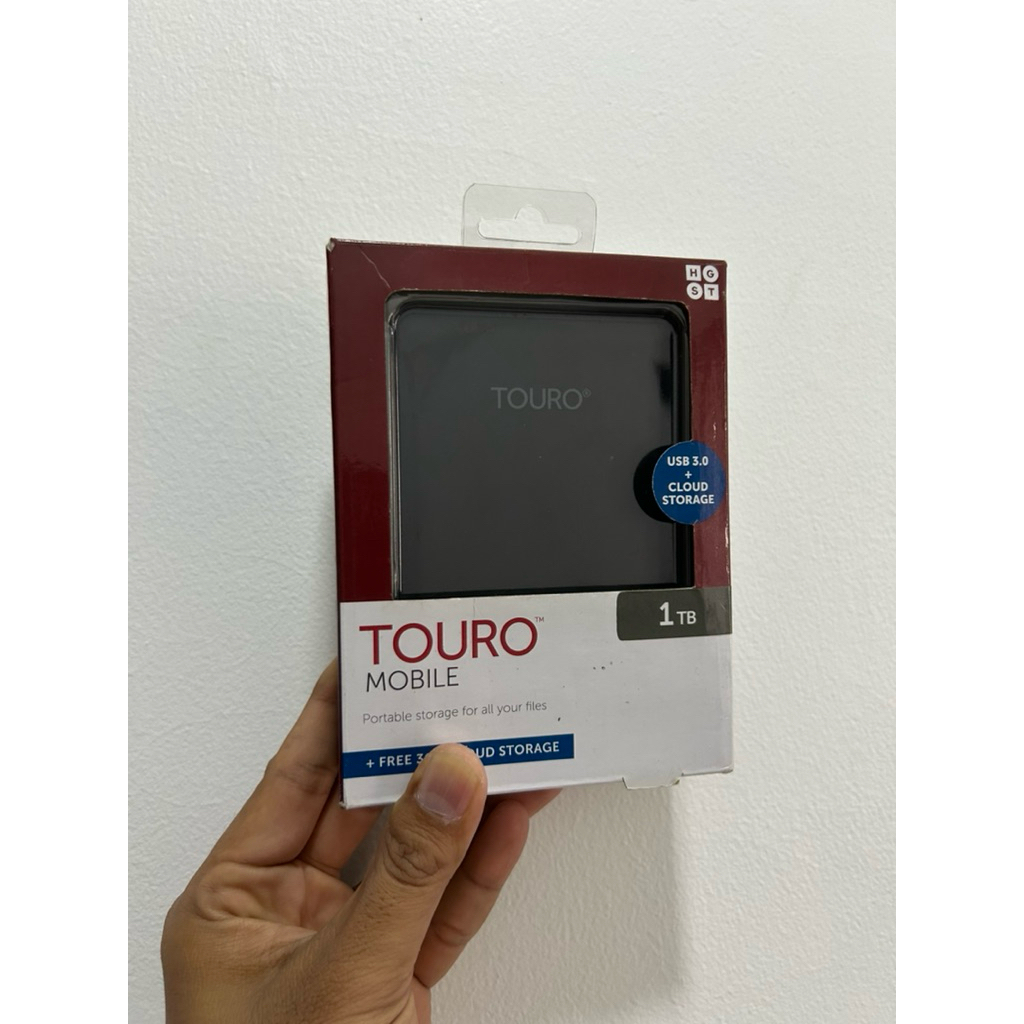 HGST Touro 1TB hardisk ekternal