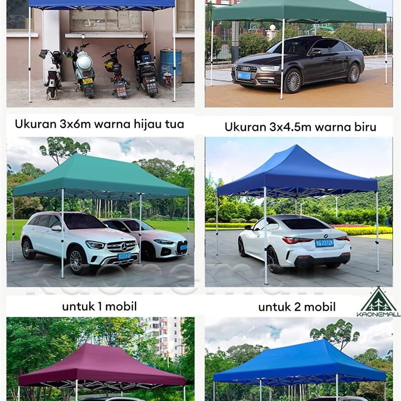 Tenda lipat jualan Tenda Premium Lipat Anti Gores & Air, Melindungi dari Panas dan Hujan untuk Outdo