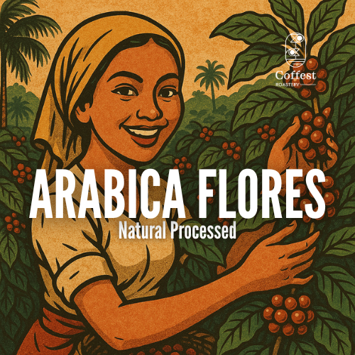 Green Bean Specialty Arabika Flores - Natural Processed - 1 kg