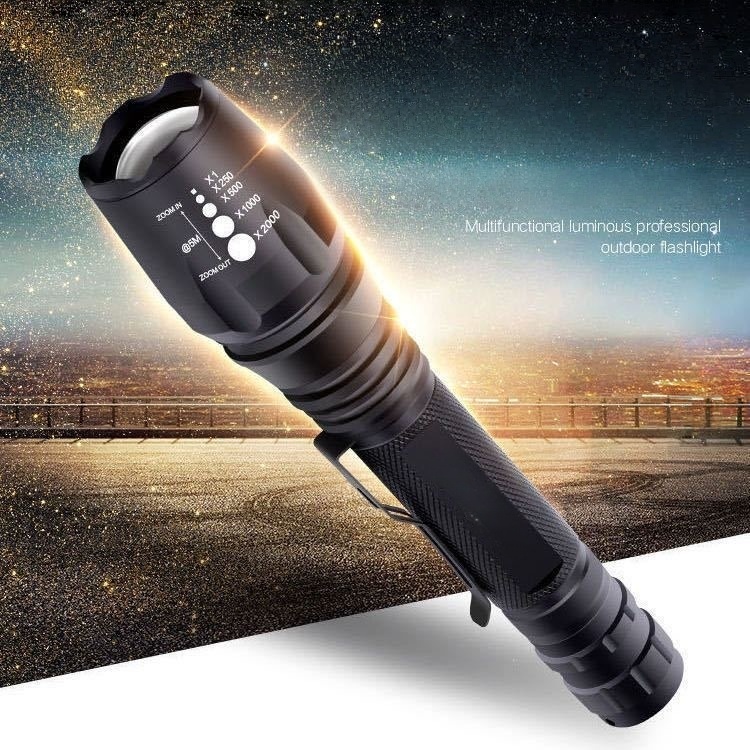 Senter Swat Police LED T6 / 99000w -- Senter Swat Emergency