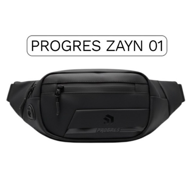 PROGRES ZAYN 01 | Tas Waist bag Waterproof Tas Selempang Tas Pinggang Anti Air