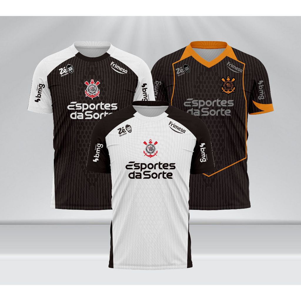 Jersey Corinthians Home Away Third 2025 Full Printing