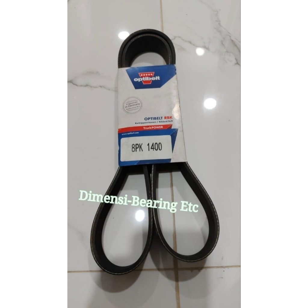 8 PK 1400 TRUCK POWER OPTIBELT / 8PK1400 TRUCK POWER OPTIBELT V-BELT