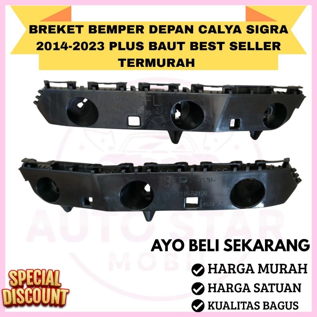 Breket Bemper depan Atau Support Bemper Calya Sigra 2016-2024
