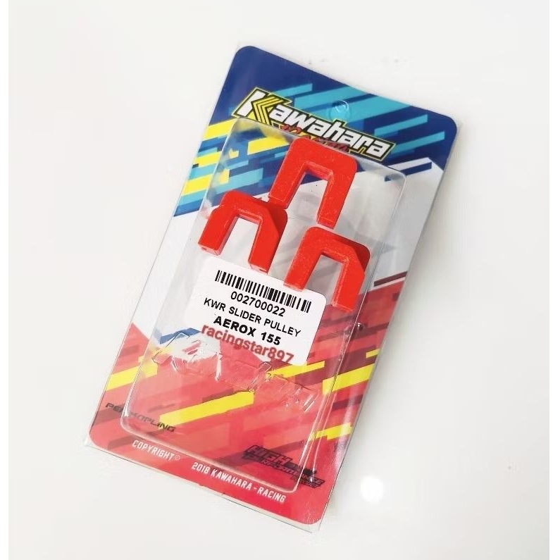 slider pulley rumah roller kawahara DR aerox / NMAX / Lexi plastik karet rumah roller