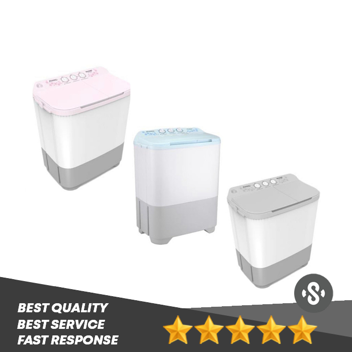 MESIN CUCI 2 TABUNG 7 KG SHARP ES-T80MW PK/HK/BK EST 80 MW EST 80MW