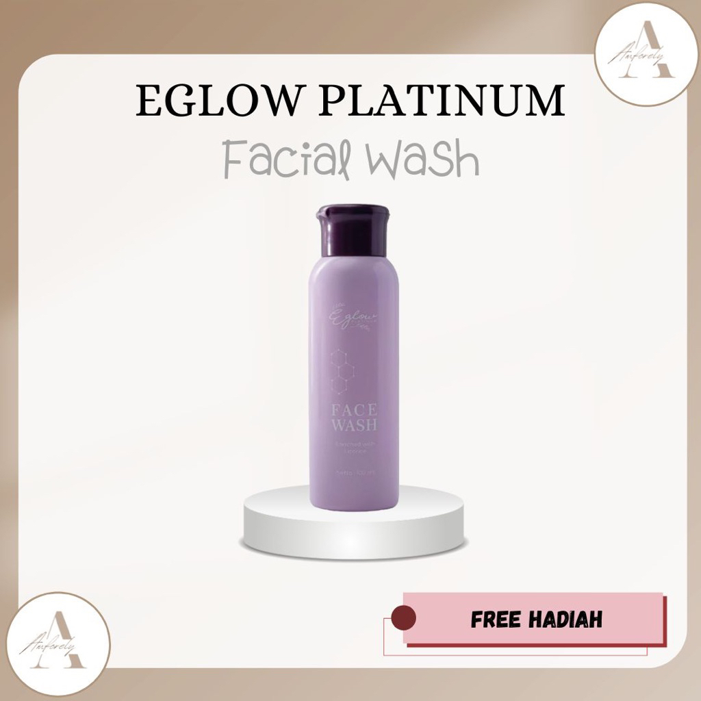 EGLOW PLATINUM FACEWASH - ECER