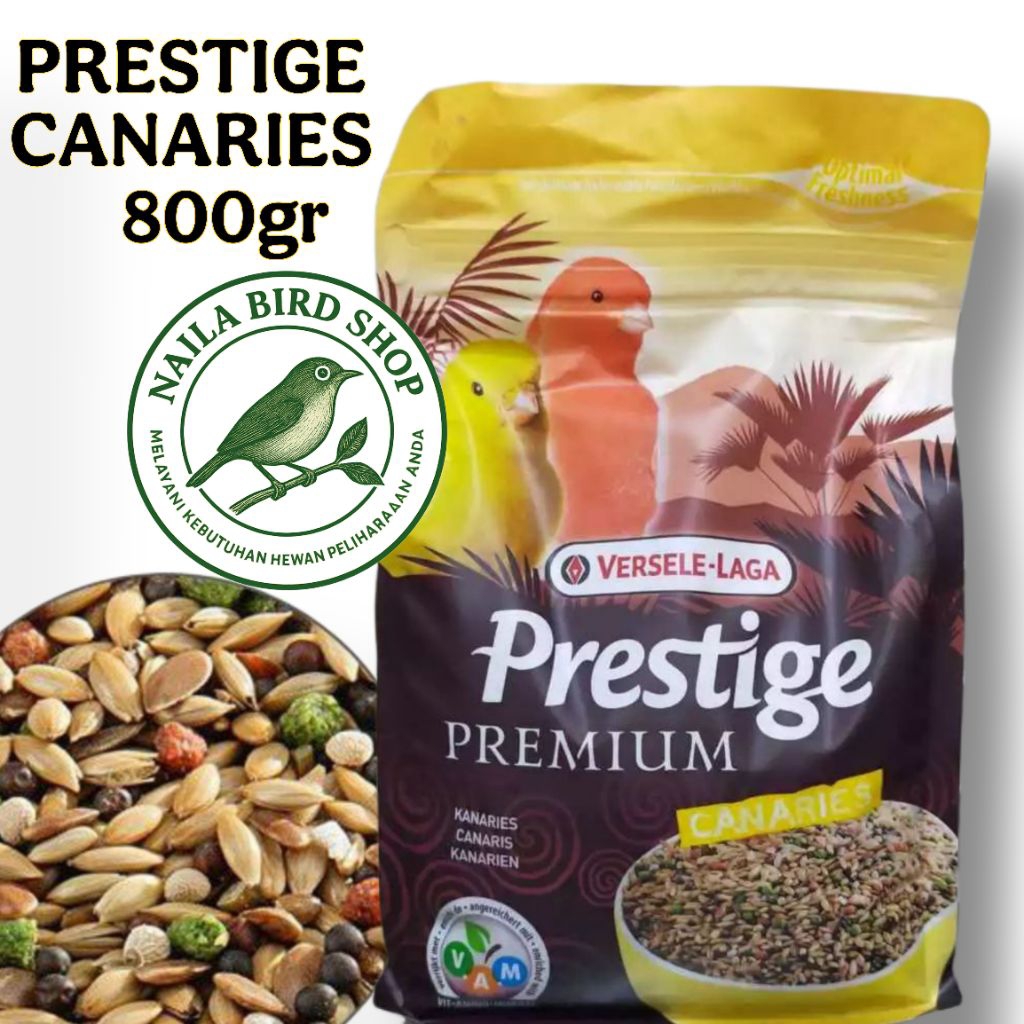 PRESTIGE CANARIES 800gr PRESTIGE KENARI POUCH PAKAN Kenari IMPORT