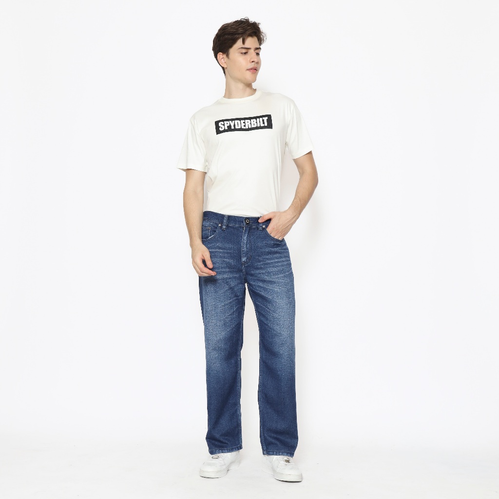 Spyderbilt Celana panjang denim Pria Cordumon Men Pants Denim Planet Surf