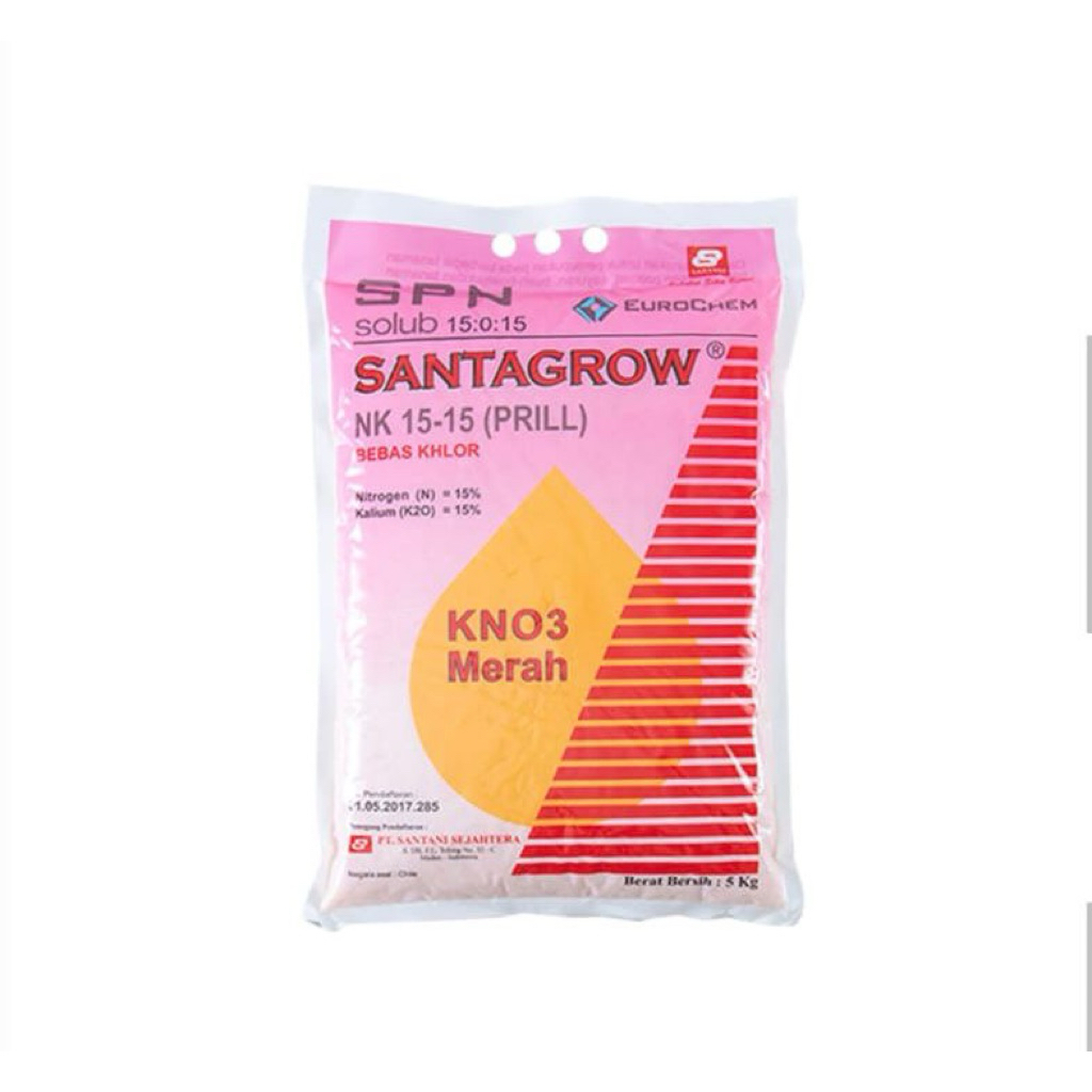 KNO3 MERAH PRILL ( N=15%, K20=15%)
