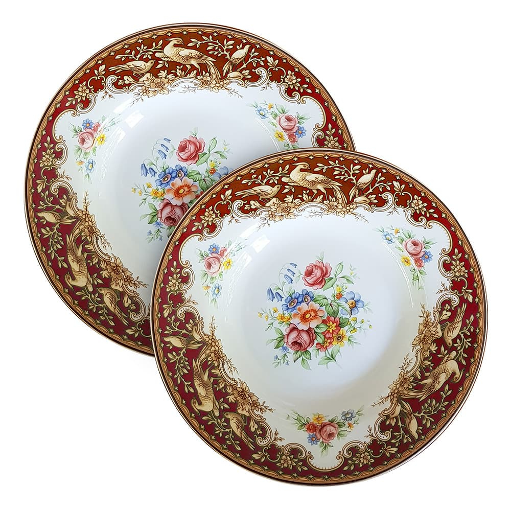 Brighton Wildlife Birds 2 Pcs Piring Makan ( SOUP ) 23,5 cm