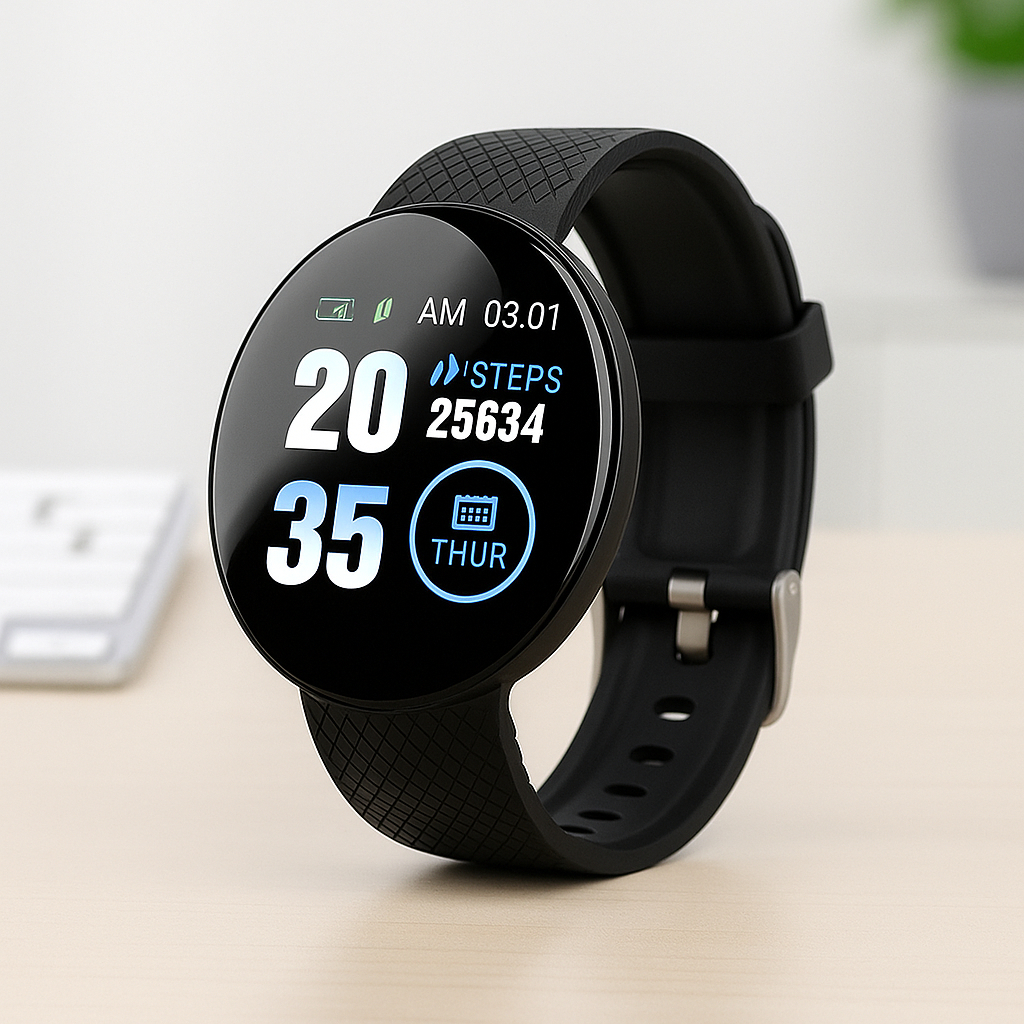 Jam Tangan Smartwatch Sport Wanita D18 Bluetooth