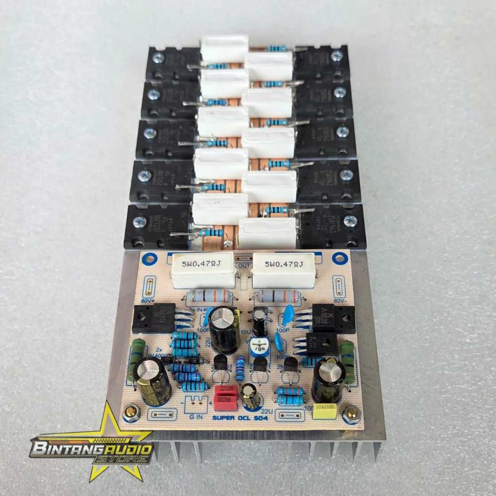 SOCL 504 plus 5set transistor final Toshiba lot 524