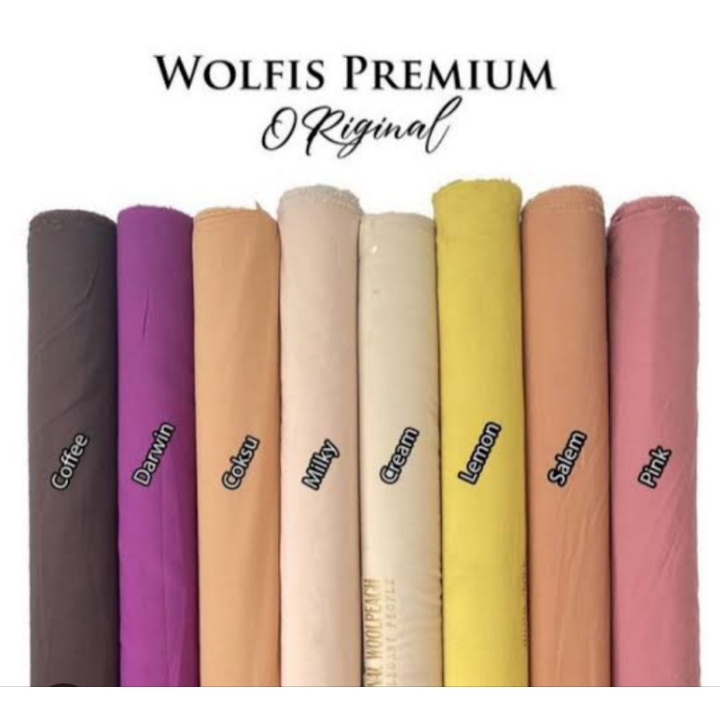kain wolfis roll premium kualitas terbaik harga termurah katalog 03 khusus pesanan