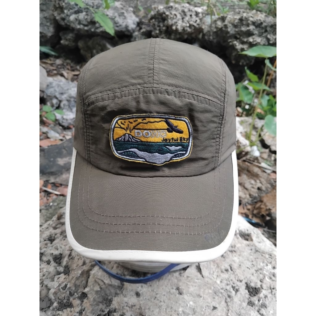 outdoor caps DOHC 5panel topi olahraga dewasa