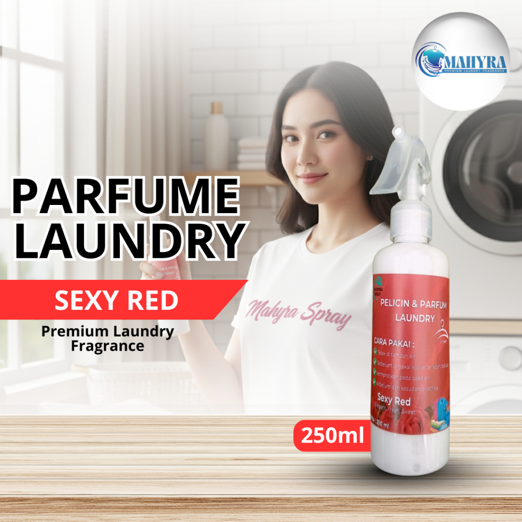PARFUM LAUNDRY AROMA SEXY RED 250 ML – Pelicin Pakaian Laundry & Pribadi