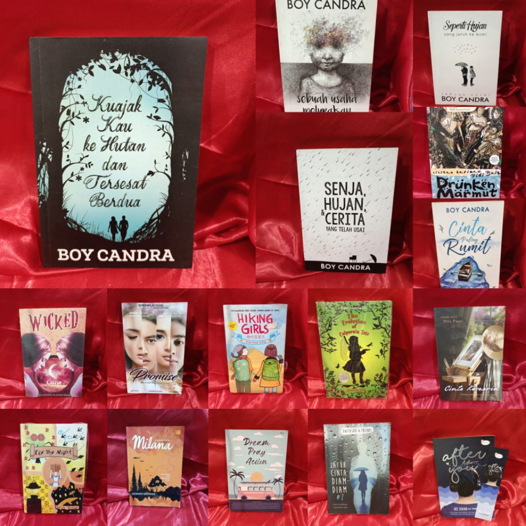 Obral Novel Pengarang Terkenal Original Preloved Seken