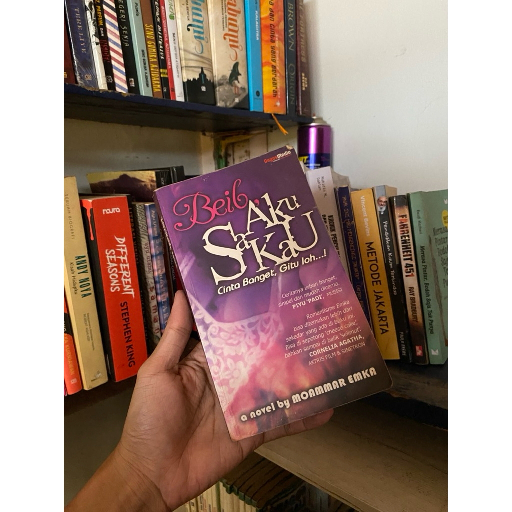 2 Novel Moamar Emka (Beib, Aku & Dear You) sepaket.