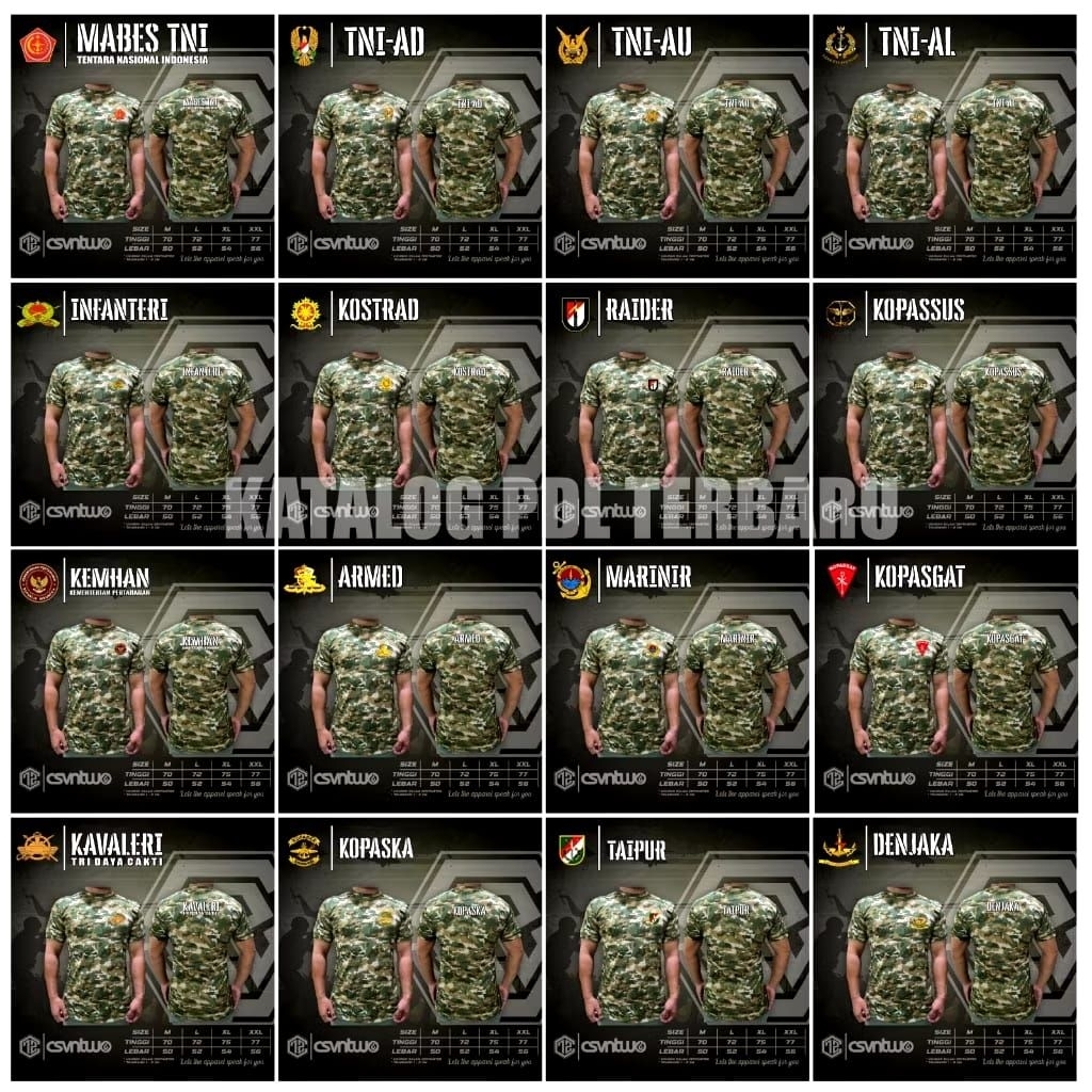 kaos LORENG PDL TNI Sablon Logo Dryfit Terbaru Sage Green / KAOS PDL TNI TERBARU / TNI AD / TNI AL /