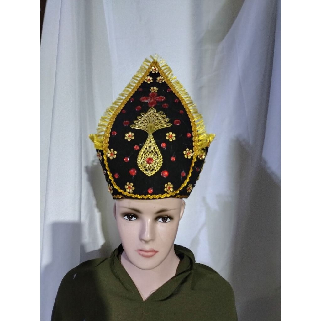 topi adat gorontalo/aksesoris karnaval