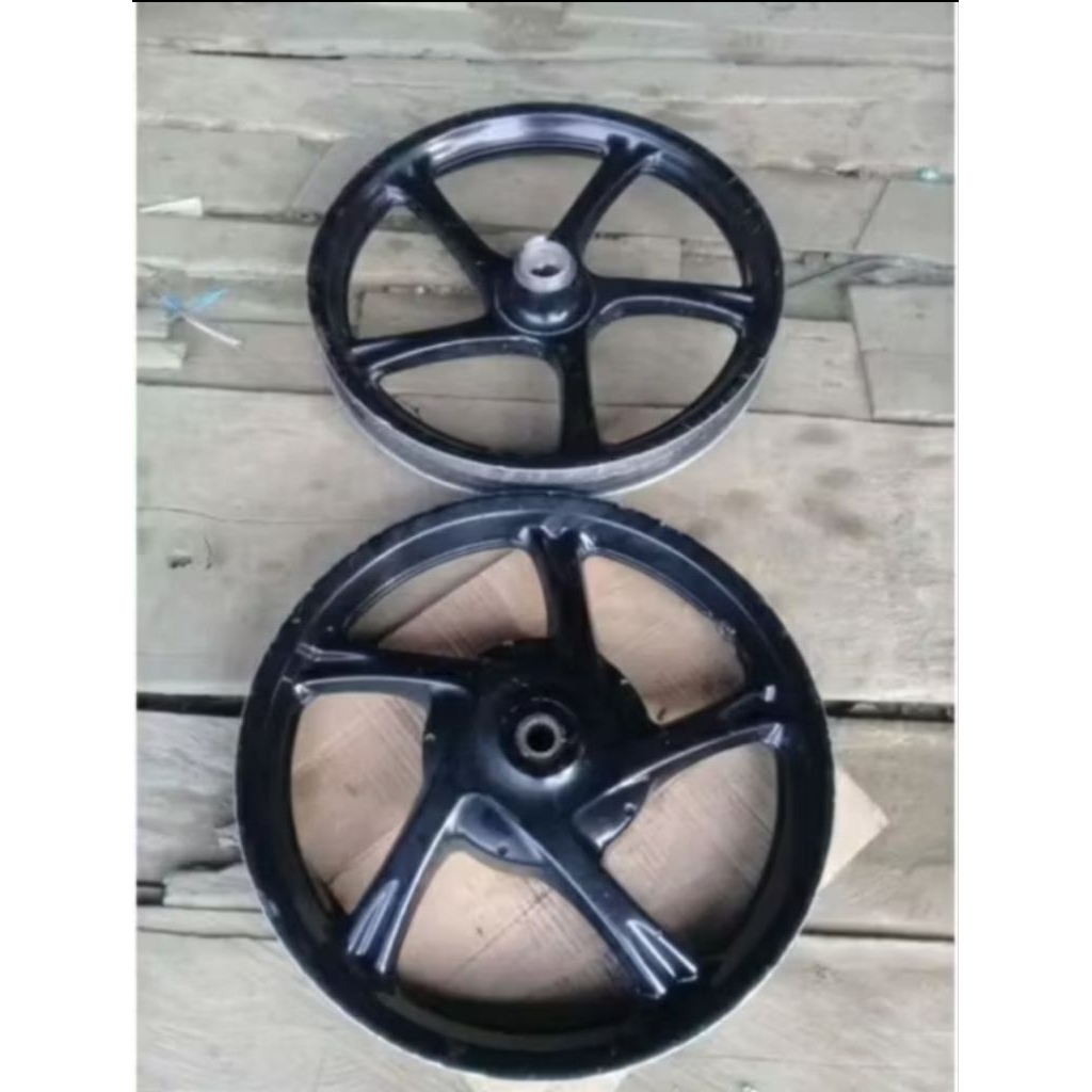 VELG PELEK DEPAN BELAKANG YAMAHA XEON KARBU XEON RC XEON GT COPOTAN ORIGINAL
