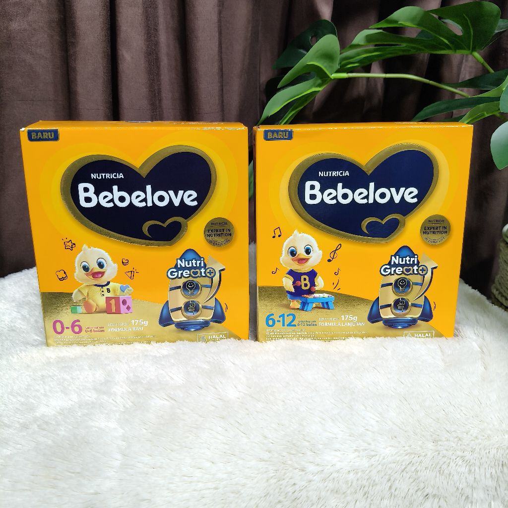 bebelove 0-6 Bulan 175 gram Susu Formula bayi bebelove 6-12 bulan 175g