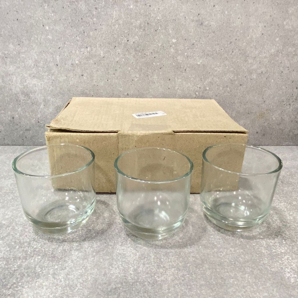 KEDAUNG GELAS KACA/6 PCS PBA03