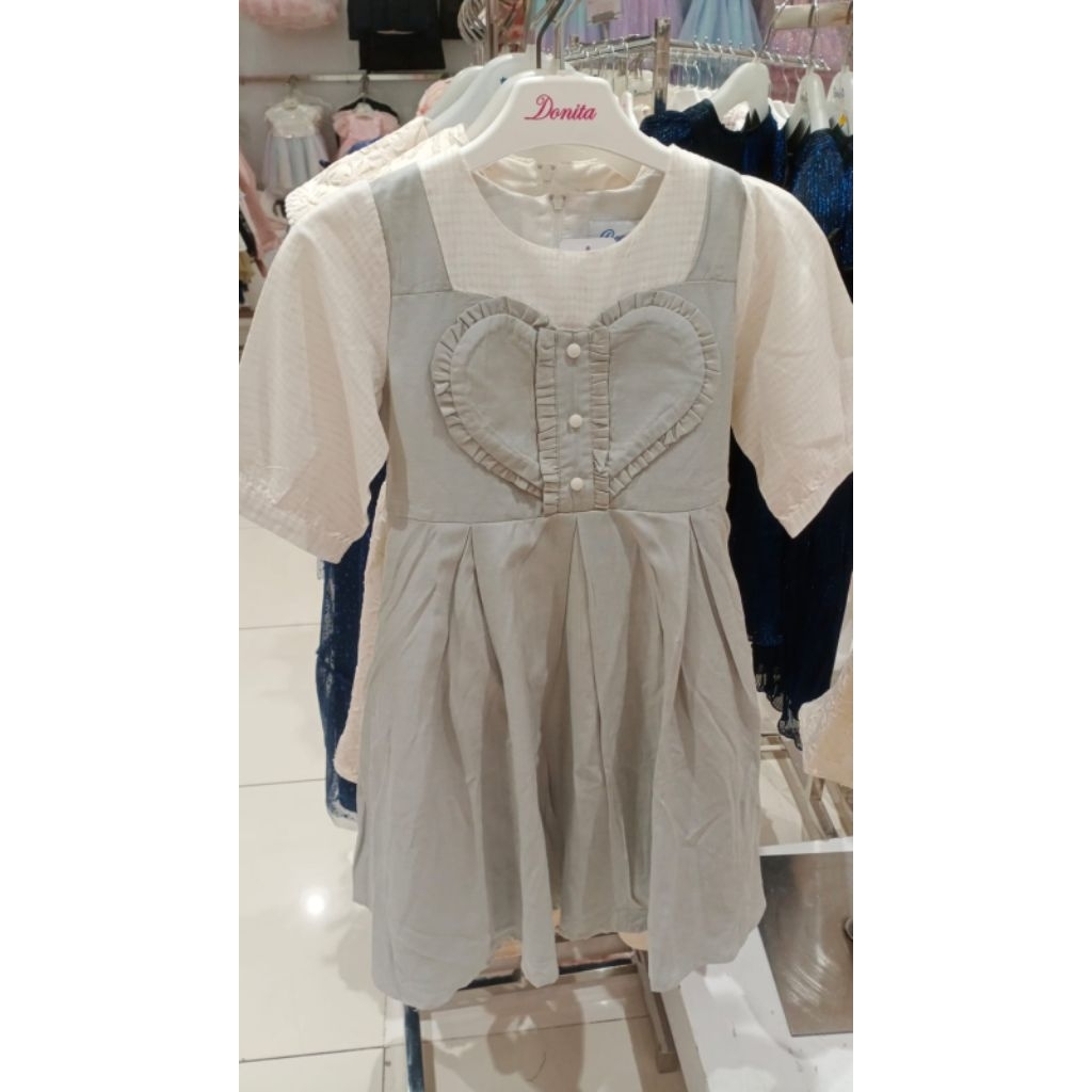 Dress anak perempuan Donita/new