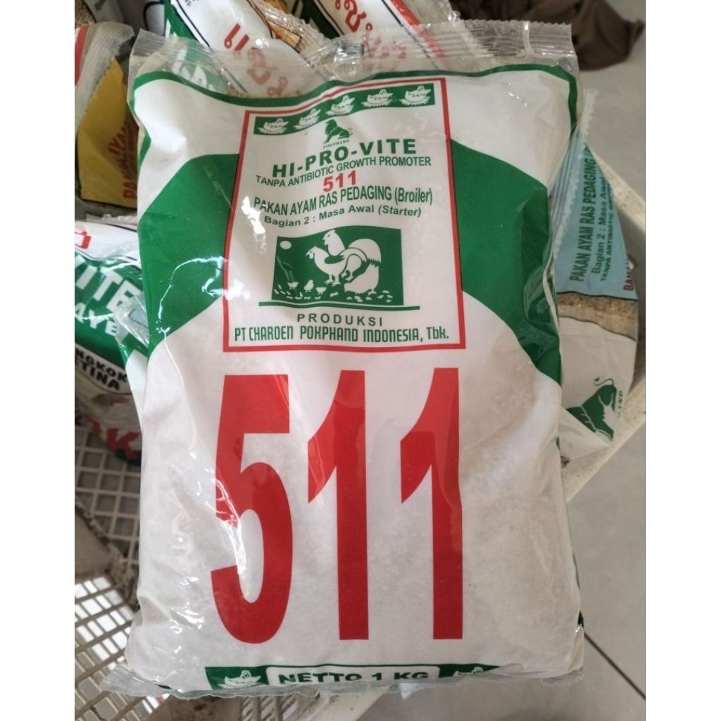 PUR AYAM 511 HI-PRO-VITE MURAH BERKUALITAS